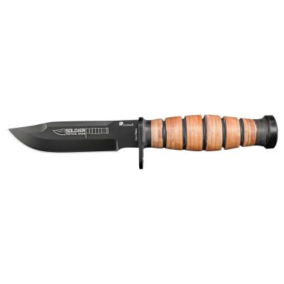 China 9 Inch 255g Veteran Survival Carbon Steel Machete Erosion Resistant for sale