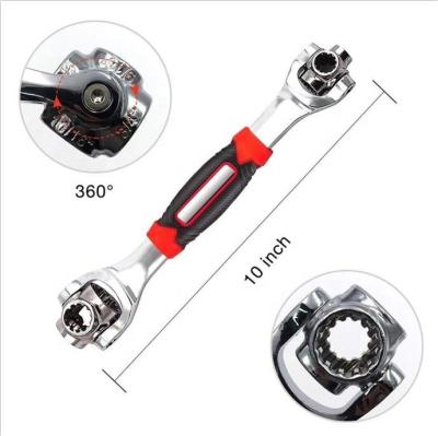 China Magic Multifunction 48 In 1 Tiger Socket Wrench SS 360deg Rotating Head for sale