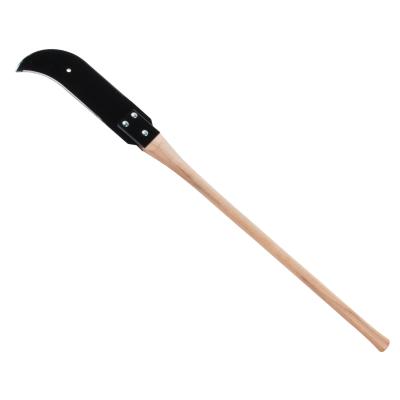 China Black Oxide Long Handle Brush Axe Hook Single Edge 1.5mm 48PCS for sale