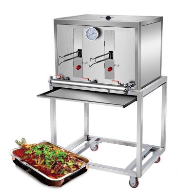 China Commercial Meat Processing Plants Bakery Equipment Bread Making Hot Air Circulation Electric Gas Rotary Bake Oven for sale