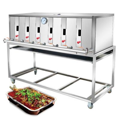 China Hot Selling Meat Processing Plants Fish Grill Machine Fish Grill Machine Fish Grill Machine Fish Smoker Box Machine for sale