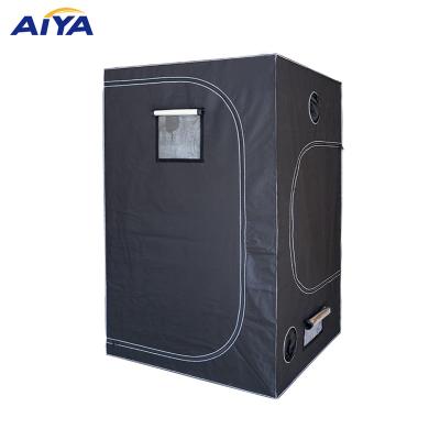 China Easily Assembled Indoor Plant Grow Tent Easily Assembled Hydroponic Grade One Custom 60x60x140cm Grow Tent Black for sale