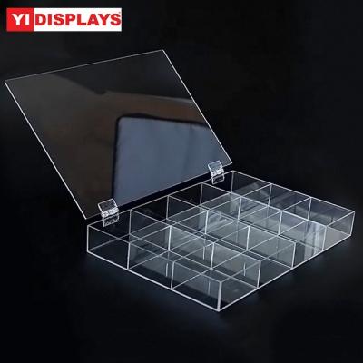 China Retail Store Storage Box Beads Jewelry Display Case Acrylic Beads Jewelry Box for sale