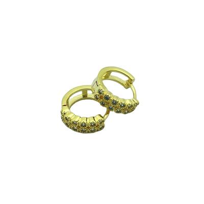 China 2022 New Wholesale CLASSIC Daily Casual Korean Style Hollow Inlaid Zircon Ring Earrings for sale