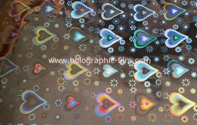 China PET holographic film for lamination paper for sale