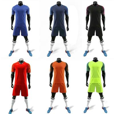 China Wholesale Custom Cheap Breathable New Design Soccer Uniform Set Football Shirt for sale