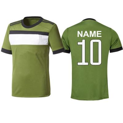 China OEM service famous club team mesh soccer jersey quick dry football uniform for sale