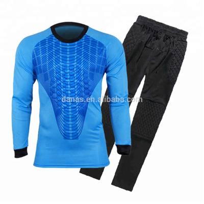 China Wholesale Cheap Custom Design Goalie Soccer Jersey Uniform For Goalkeeper for sale