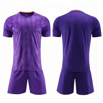 China Sublimation Purple Football Sports Wear New Model Soccer Jersey 2019 for sale