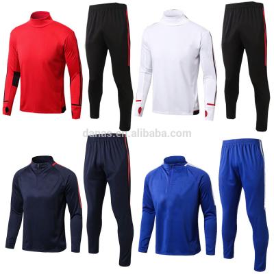 China Custom training soccer club sports tracksuit cheap wholesale for sale