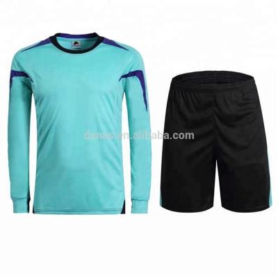 China Custom Blank Soccer Uniform Long Sleeve With Your Own Design Jersey for sale