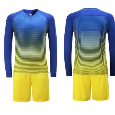 China Good quality breathable football uniforms sublimation printing soccer training jersey for sale