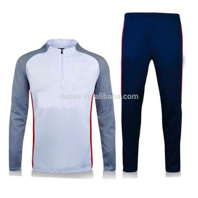 China Soccer training equipment cheap wholesale club tracksuit football training jersey for sale