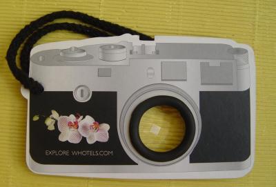 China Paper Toy Models - OEM Rectangule Paper Camera for Toy Gift with Rigid Paper and Lens for sale