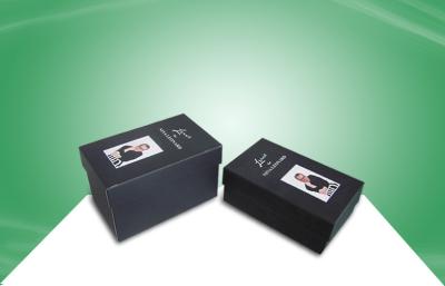 China Black Rigid Gift Box Paper Packaging Boxes With Matt PP Lamination For Promoting Fashion Items for sale