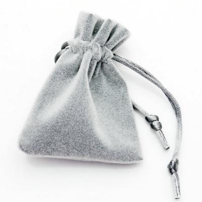 Chine Les poches de bijoux de velours/la poche cordon de velours/cadeau colorés faits sur commande de cordon met en sac à vendre