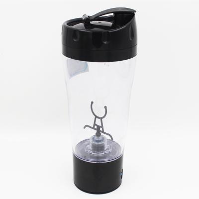 China Custom Viable Logo16OZ Vortex Shaker Protein Recycle Sports Shaker Bottle Portable USB Rechargeable Gym Mixer Cup in Shenzhen Factory for sale