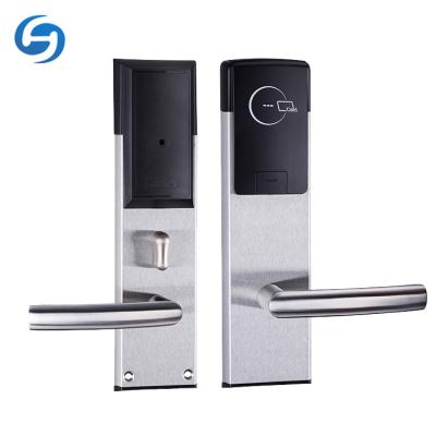 China High Quality Keyless Huiyou Card Entry 304 Stainless Steel E301 Hotel Room Lock Smart Door System for sale