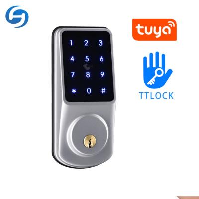 China A220 Control A220 Phone Phone Card Huiyou IC Desktop Smart Lock Smart Life Single Dead Bolt With Mechanical Keys for sale