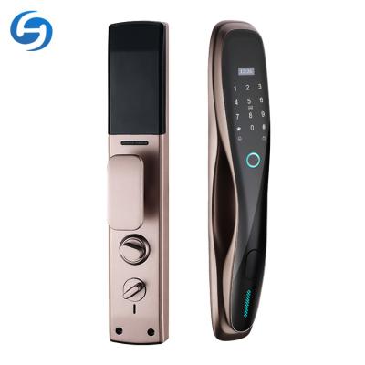 China desktop Huiyou smart fingerprint password entry DF1 tuya nfc lock with doorbell function for sale