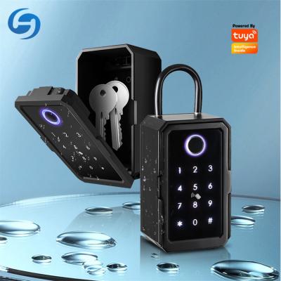 China Hot Selling Huiyou K3 Key Box Wall Door Fingerprint Password Card Electric Lock Zinc Alloy Home Smart Door Mount for sale