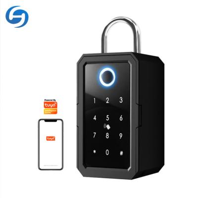 China Huiyou 2022 New Card HYK3 Desktop Biometric Password Key Safe Box Lock with tuya App for sale