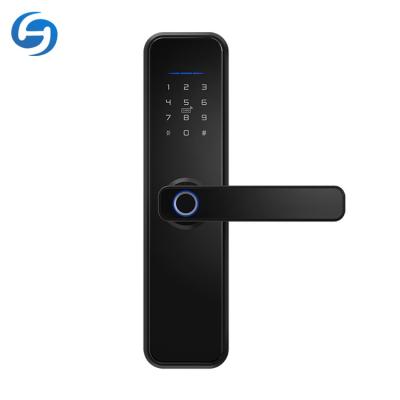 China Office Huiyou Card Fingerprint Password X2 Smart Locks For Home Digital Smart Lock Door App Control With Keys for sale