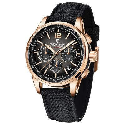 China Day/Date PAGANI DESIGN 2023 Mens Watches Luxury Sport Quartz VK63 Chronograph 10Bar Waterproof Stainless Steel Watch for Men montre homme for sale