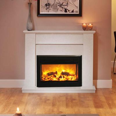 China Artificial Fire Flames Square Electric Fireplace Decorative With Remote Control en venta