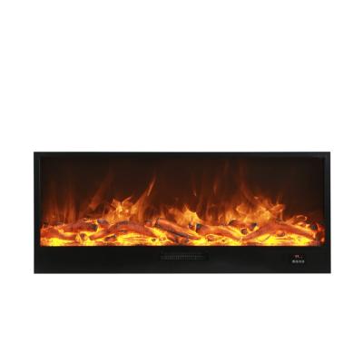 中国 Indoor 1200MM  Recessed Electric Fireplace 40inch 50inch Decorative With Heating 販売のため