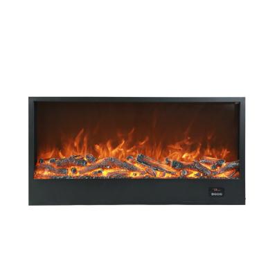 中国 100CM Log Fuel Effect Electric Fireplace No Heat Thermo Electric Fire Place 販売のため