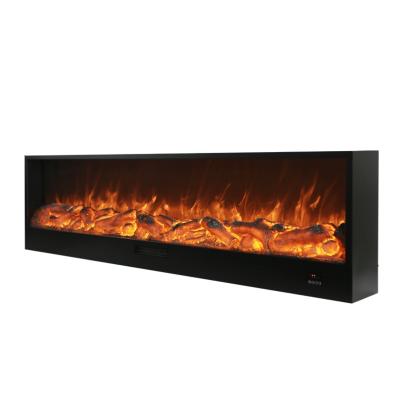 中国 72inch Recessed Electric Fireplace LED Insert 110V-220V CE Certification 販売のため