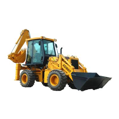 China Katop XD860 Backhoe Loader 7.5 ton for sale