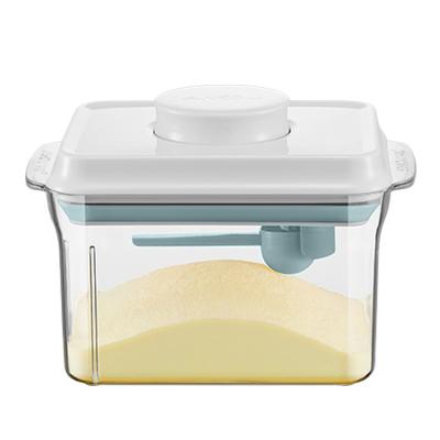 China AnKou 1000ml BPA Free Plastic Milk Powder Storage Container 2022ml BPA Free Baby Formula Dispenser With Scoop For Baby Feeding for sale