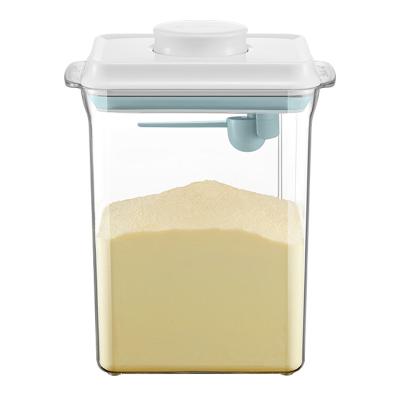 China 2022 AnKou BPA Free Milk Powder Storage Container 2.3L BPA Free Plastic Infant Formula Dispenser With Scoop For Baby Feeding for sale