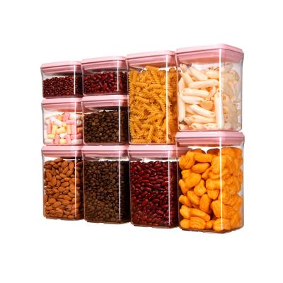 China Freshness Preservation AnKou Airtight Food Storage Containers Set With Lids 10 Piece Pack-kitchen organization and pantry storage containers set for sale