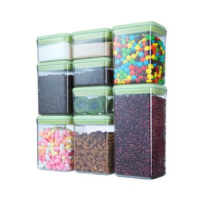 China Freshness Preservation AnKou Airtight Food Storage Container Set Dry Goods Galley Organization. Reusable set of food storage boxes for sale