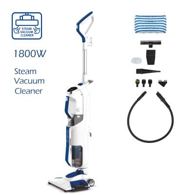 China Popular Upright Vertical Parking Hotel Steam Vacuum Cleaner Steam Wiping for sale