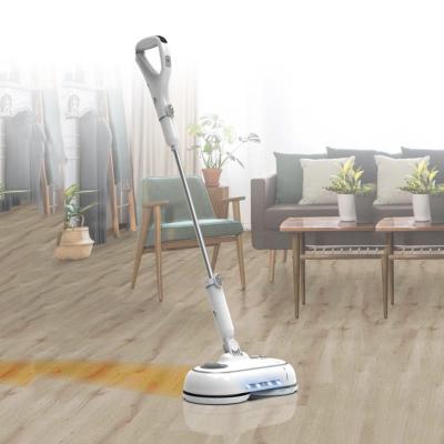 China New Home Sustainable Handheld Rechargeable Water Spray Light Spinning Floor Electric Cordless Brooms for sale