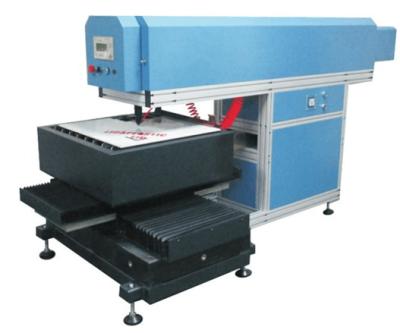 China SMALL SERVO MOTOR POWER LASER DIEBOARD CUTTING MACHINE (FOR PVC DIE) for sale