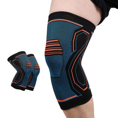 China Universal Users Manufacturer Well Made Sport Nylon Spandex Knee Pads For Avoid Injuries for sale