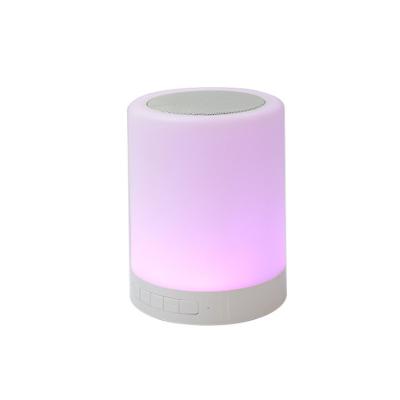 China Smart wireless touch sensor Bluetooth dance light wireless speaker led bluetooth speaker lamp night for sale