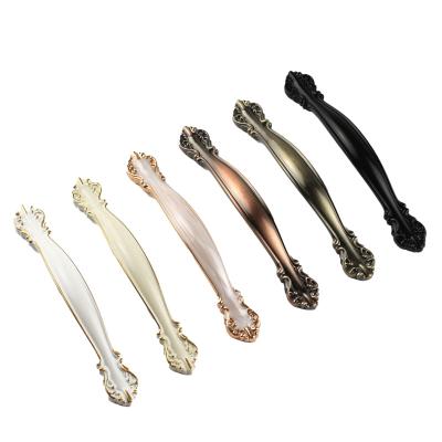 China Modern Brass Sash Handles - Polished Lever Handles - Metal Window/Cabinet Pulls Decorative Door Handles for sale