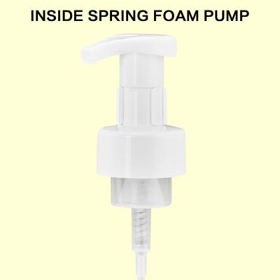 중국 Reusable Inside Outside Core Foam Pump Head For Beauty Products Standard 판매용