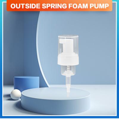 China Recyclable Screw On Mini Foam Pump With 0.4 CC Eco Friendly Foam Output for sale