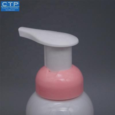 China Silicone Gasket PET Spring White PP Pump For 40mm Foam Pump Inside / Outside Core for sale