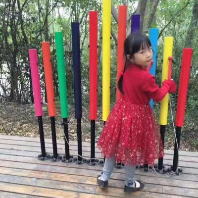 China Musical Instrument Shape Kids Toys Children Slides Amusement Park Outdoor Playground Equipment Musical Instrument for sale