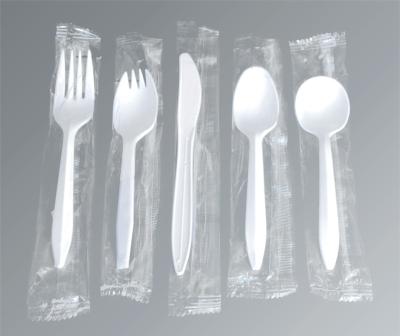 China Togo Disposable Plastic Meal Kits Or Take Away Plastic Cutlery Kits for sale