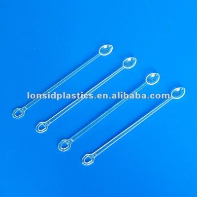 China Disposable Clear Disposable Plastic Coffee Stirring Tool for sale