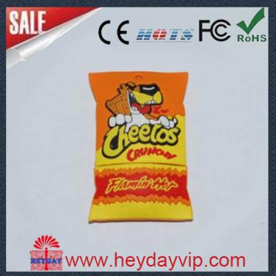 China dog food bag pvc usb flash drive usb flash memory for sale